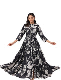 Russian Silk Long Dress