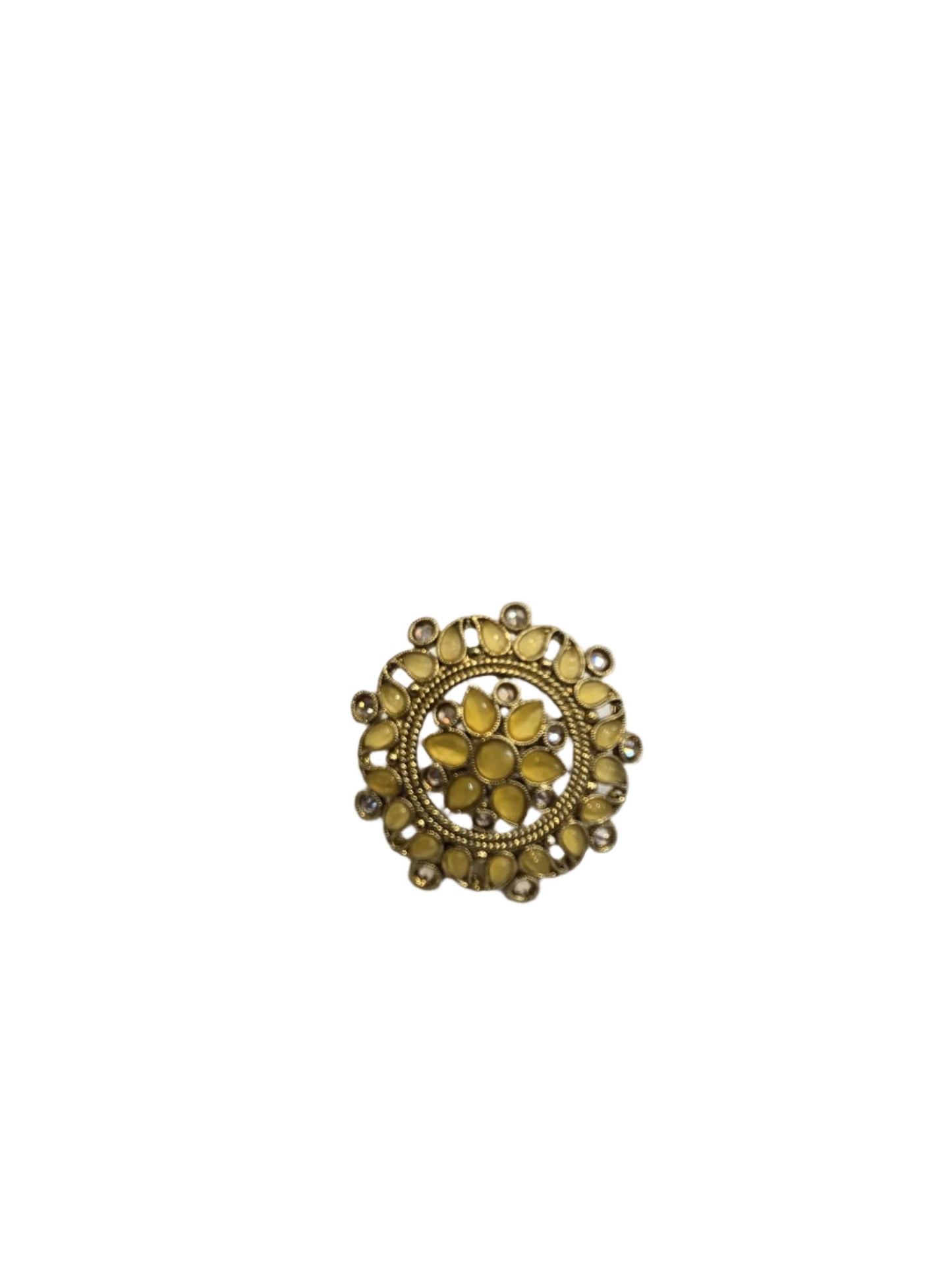 Adjustable Kundan Ring