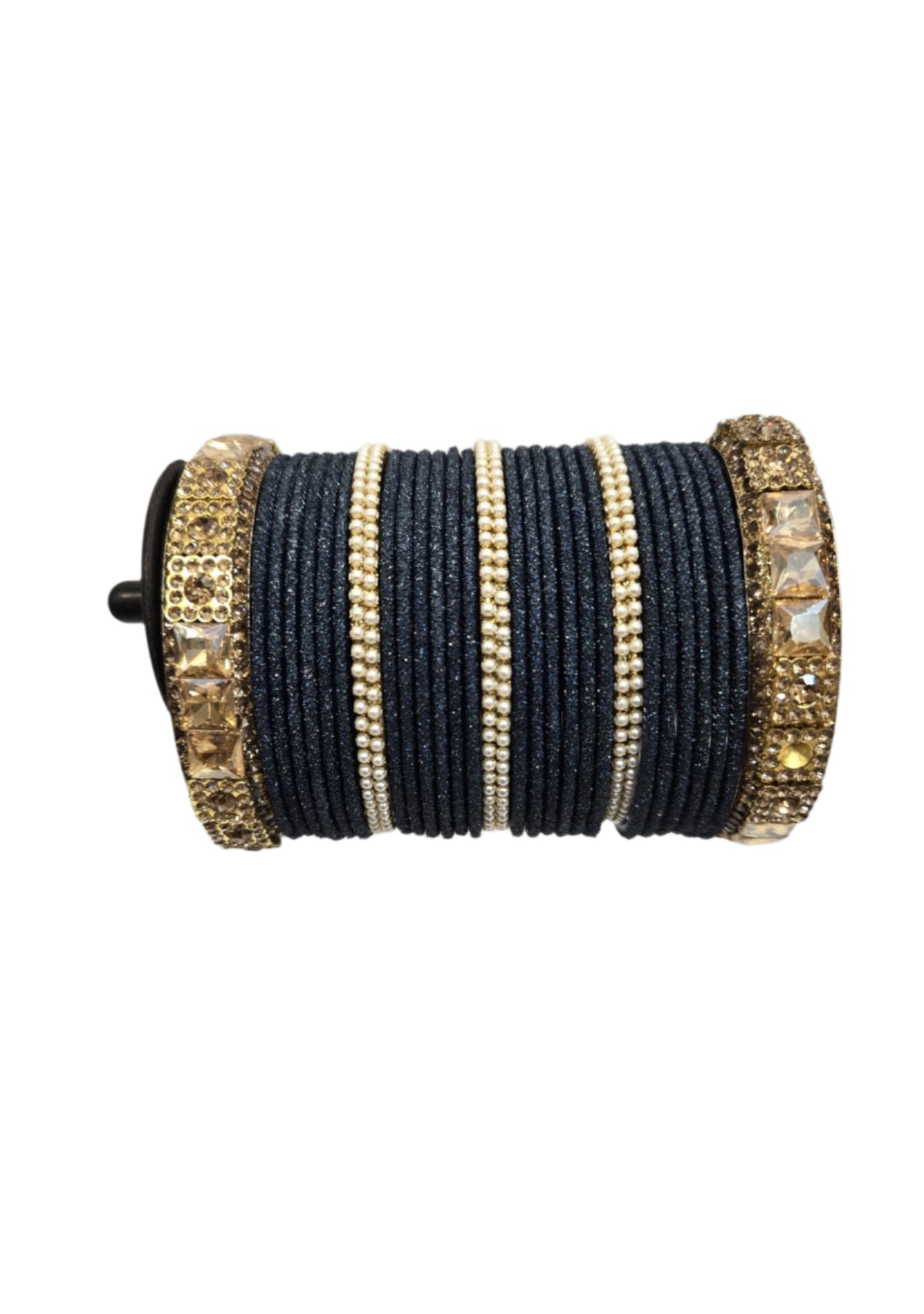 Graceful Bangles – Teal Blue