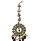 Kundan Tikly – Gold & Maroon