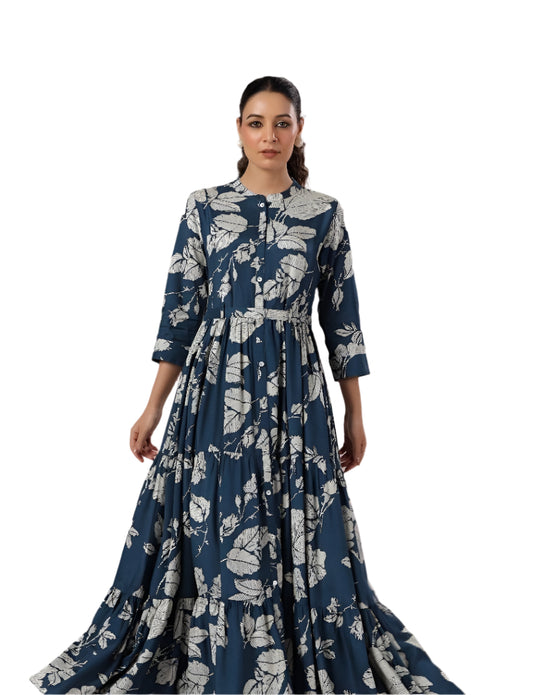 Russian Silk Long Dress